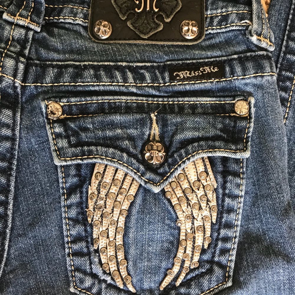 Miss Me Jeans Angel Wings